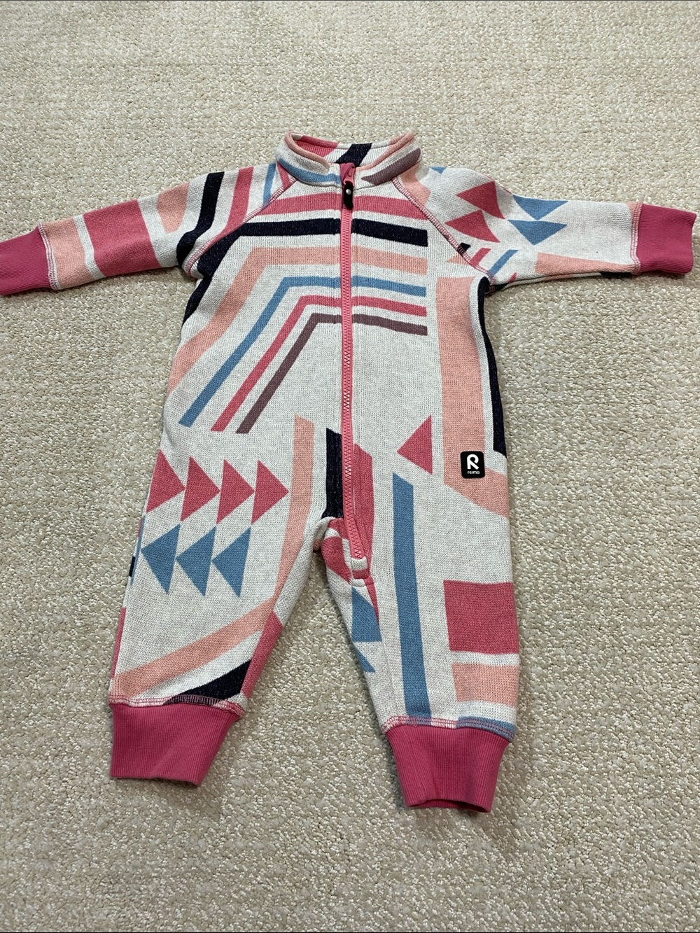 Reima Myytti Fleece Jumpsuit Size 74 (9M) - Excellent Condition